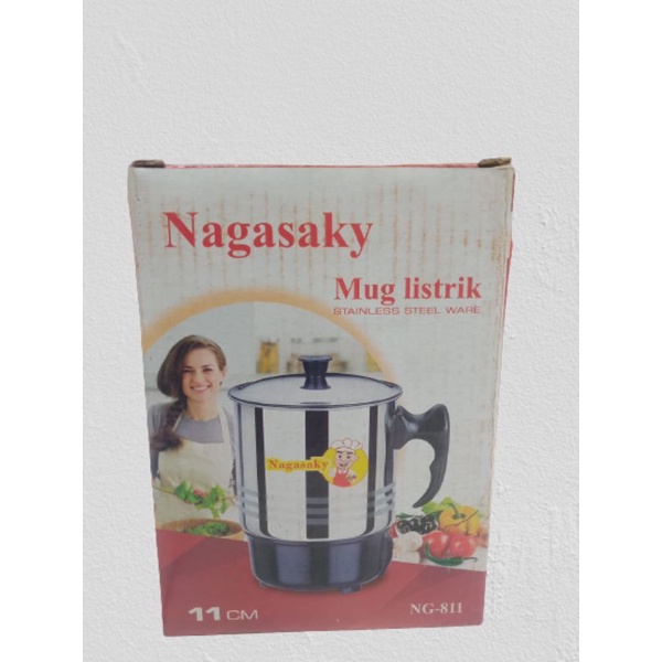 Mug Listrik/Mug Elektrik Nagasaky 11cm, 13cm, 15cm