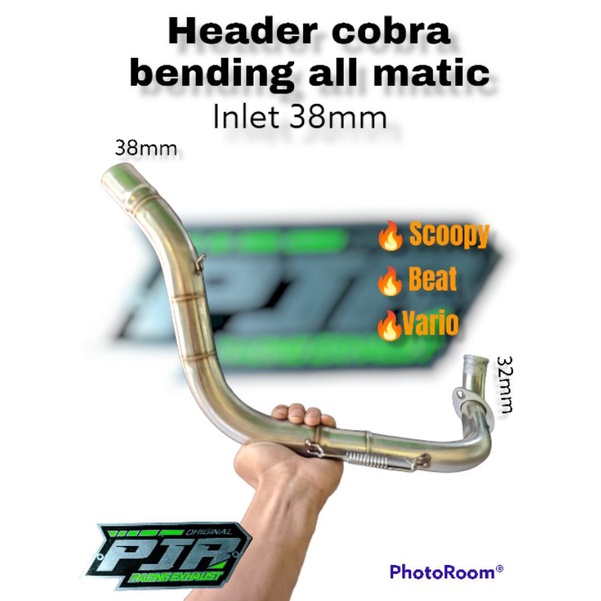 Leher Cobra inlet 38mm Beat, Vario, Scoopy