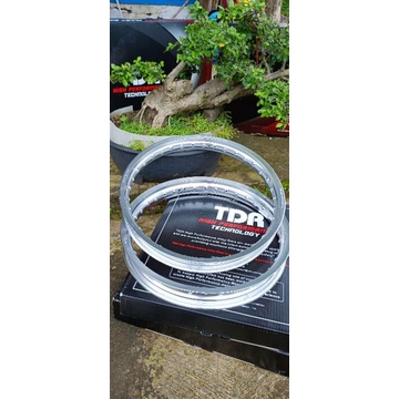 velg TDR kotak wx uk 160-185 ring 17 warna silver
