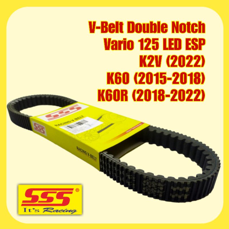 SSS 23100-K35-V01 V-Belt Vanbelt Vario 125 LED Vario 125 ESP K2V (2022-Sekarang) K60 (2015-2018) K60