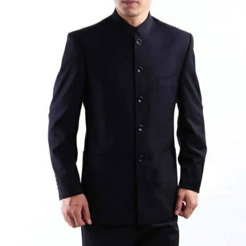 JAS KOKO JAS PRIA KERAH KOKO JASKO JAS KOKO HITAM JAS ADAT BETAWI