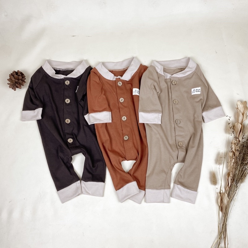 BUAI - BOBA SLEEPSUIT Bahan Nyaman 0-3 month