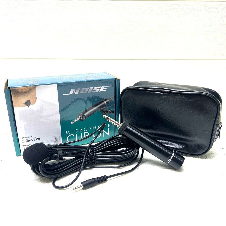 MICROPHONE KABEL CLIP ON NOISE MICROPHONE JEPIT BERGARANSI