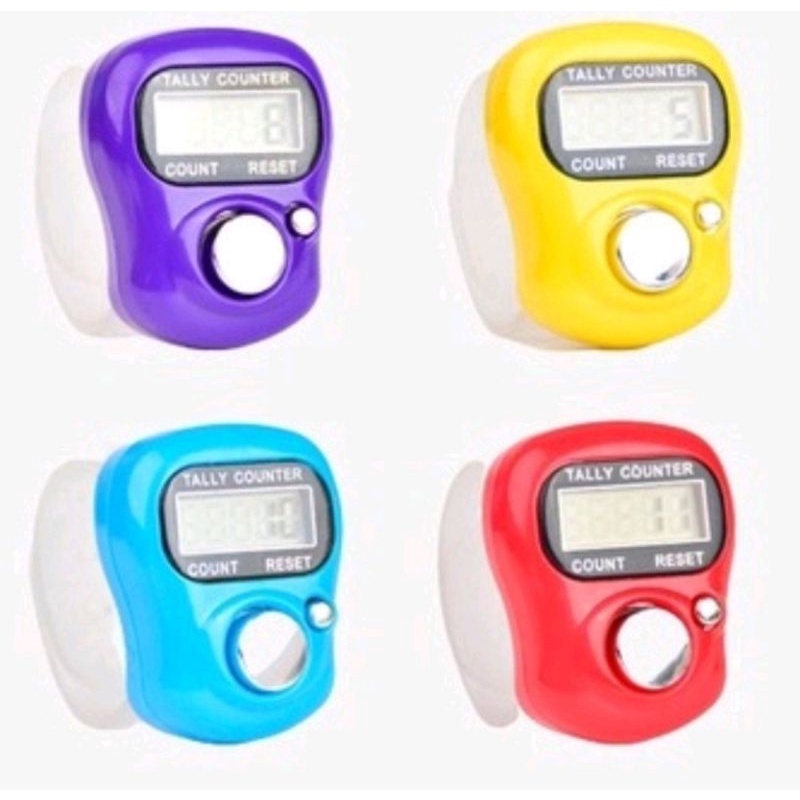 TASBIH DIGITAL MINI Alat Hitung Elektronik Finger Tally Counter Mini Jari Penghitung