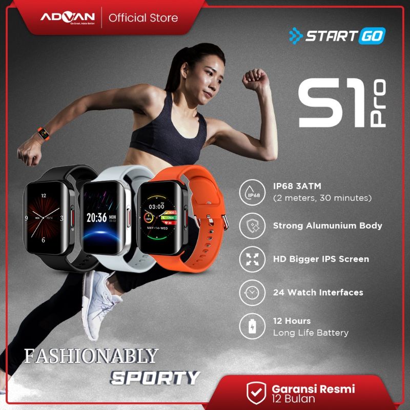 SMARTWATCH ADVAN STAR GO S1 PRO