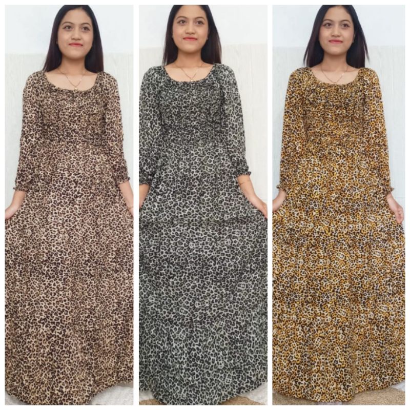 LONGDRESS CANDA LEOPARD