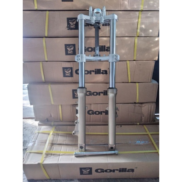 Shock skok depan GORILLA ninja RR R GORILLA  import  pnp honda gl.mp.tiger