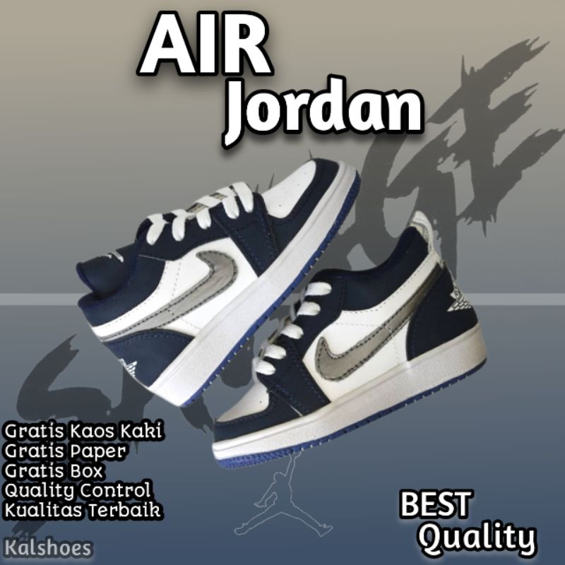 SEPATU ANAK JORDAN PREMIUM HIGH QUALITY SEPATU SNEAKERS ANAK NIKE JORDAN LAKI LAKI REKOMENDASI KADO ANAK UMUR 1 2 3 4 5 6 7 8 9 10 TAHUN GRADE ORIGINAL