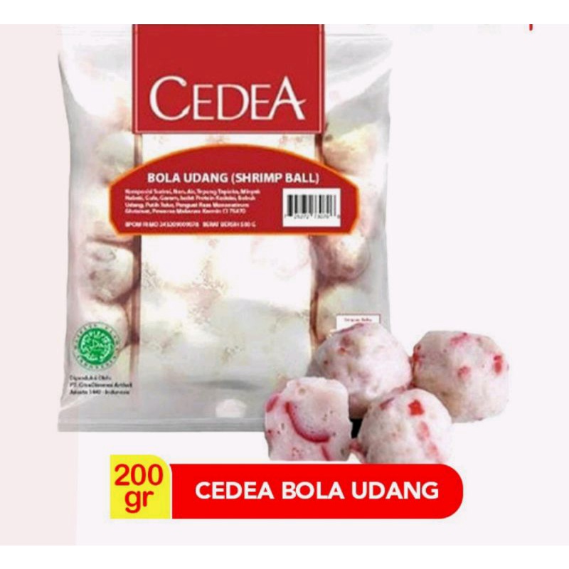 

Cedea Shrimp ball (bola udang) 200g