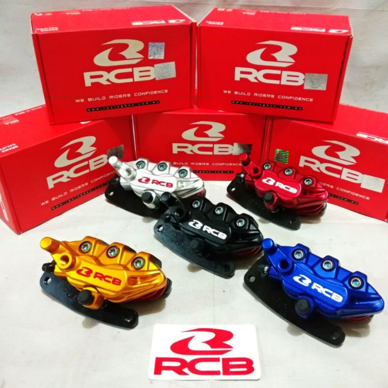 KALIPER RCB HONDA VARIO 110 - VARIO 125 - VARIO 150 - VARIO 160 SPACY GENIO ORIGINAL UDAH TERMASUK BREKET