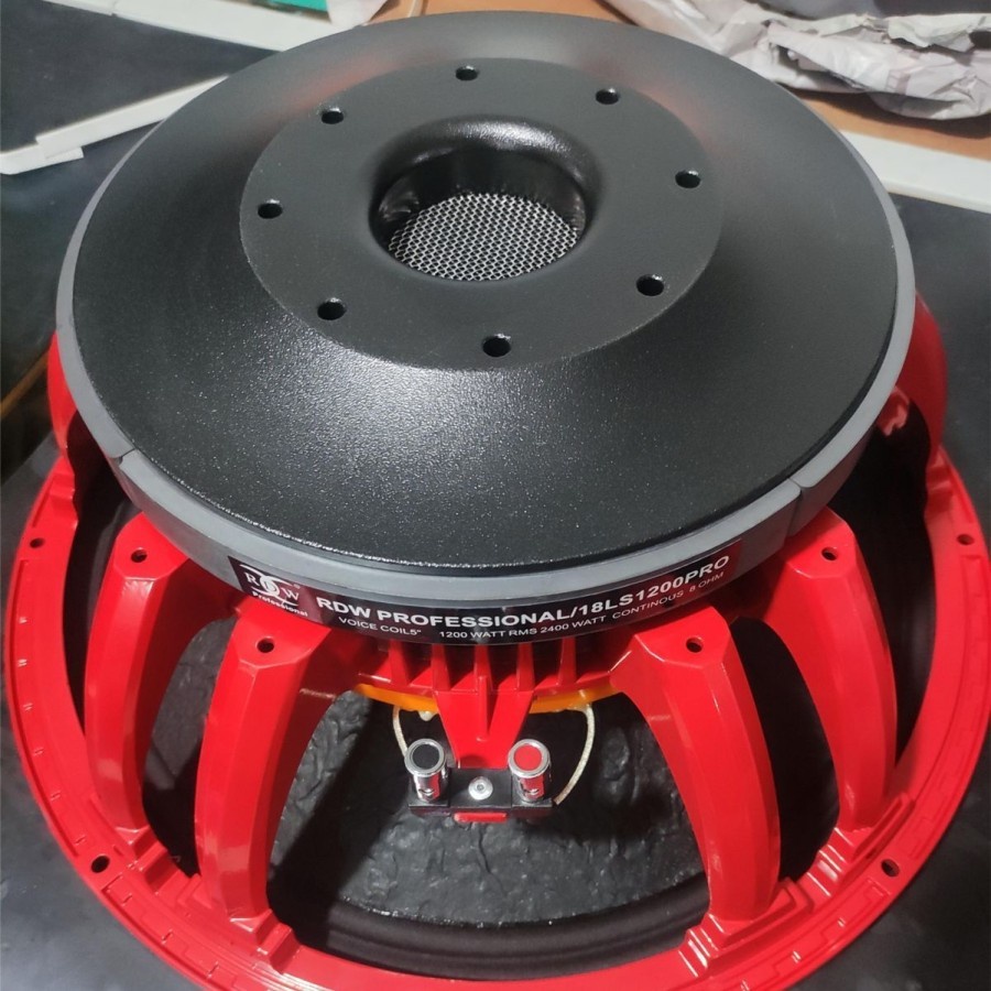 speaker komponen 18inch rdw 18ls1200pro rdw 18ls1200 pro coil 5inch
