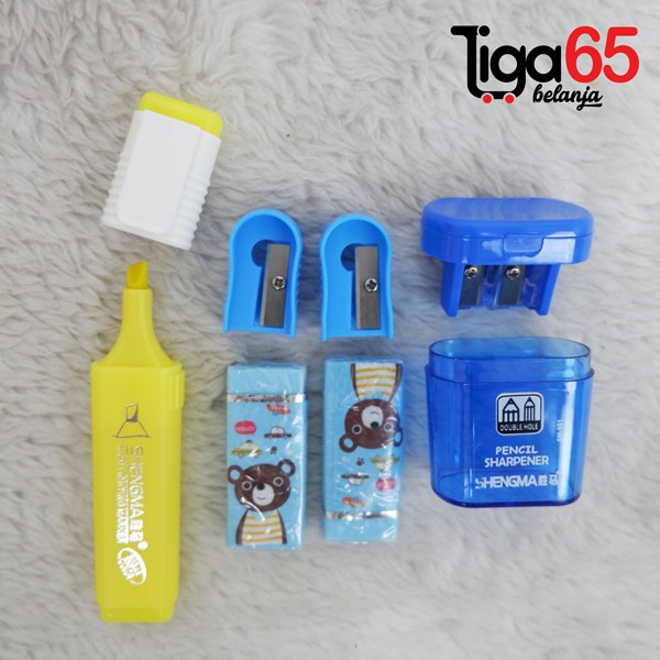 

Terlaris ✨ -365 STATIONERY SET #40983 Paket Alat Tulis Karakter Fancy - SM702 - Pink- 2.1.23