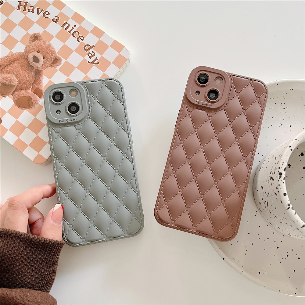 Casing Ponsel Kisi 3D Mewah Untuk iPhone 13 12 14 11 Pro Max X XR XS Max14 7 +8 Plus Soft Back Cover Shockproof Casing iPhone