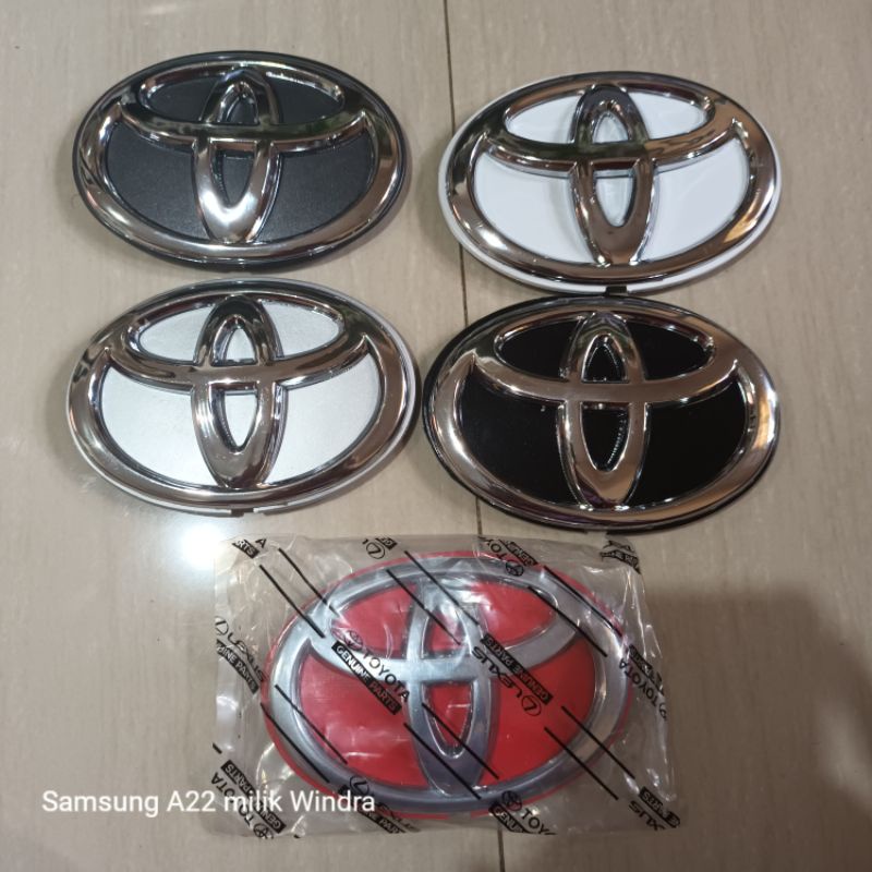 emblem logo toyota ban serep serap rush