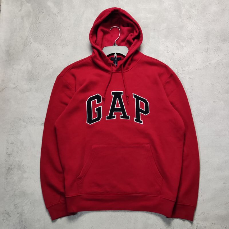 HOODIE GAP MERAH SECOND ORIGINAL