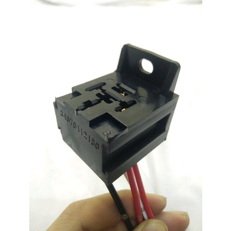 Socket Relay Klakson + Kabel / Kabel Soket Relay 4 / 5 kaki pin