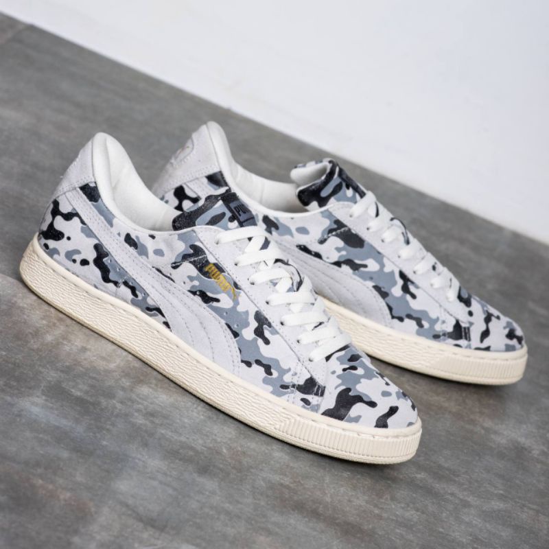 Sepatu Pm Suede Ambush Camouflag Grey Original OEM Sepatu Pria