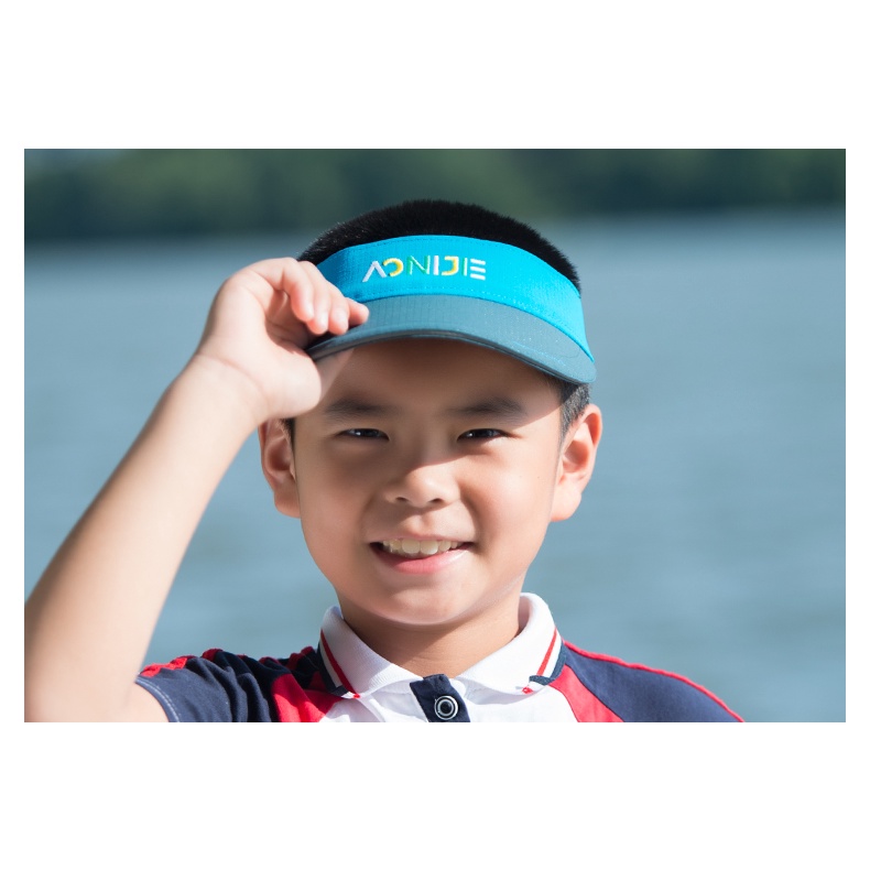 AONIJIE Visor Hat for Kids Quick Dry Topi sports cap untuk anak Sport Outdoor Visor Tutup Kepala Pelindung Kids Anak Boy Girl Blue Yellow Ready Stock Siap kirim malang area Grosir termurah little miss sunshine malang raya toko online lengkap