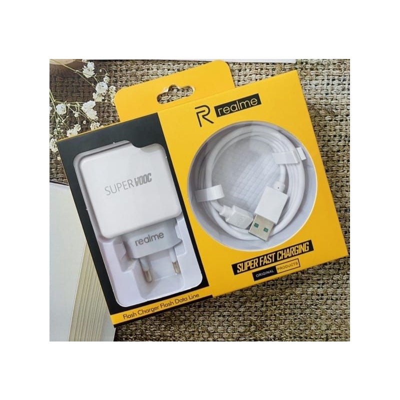 CHARGER REALME FAST CHARGING USB MICRO TRAVEL CHARGER REALME USB MICRO