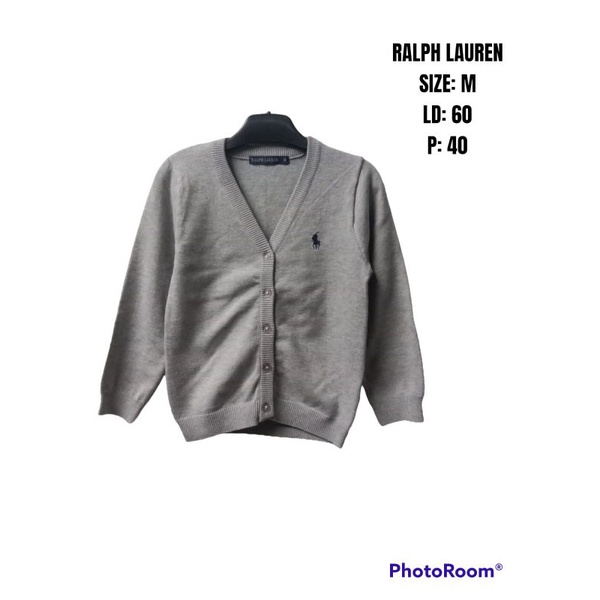 Cardigan Rajut Anak Ralph Lauren Thrift