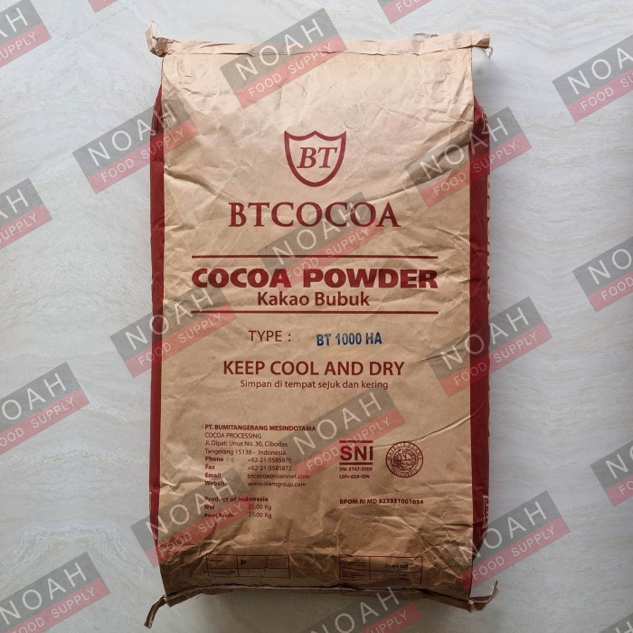 

Bubuk Cokelat Cocoa Powder Dark Chocolate Bt Cocoa 1000Ha 1 Kg
