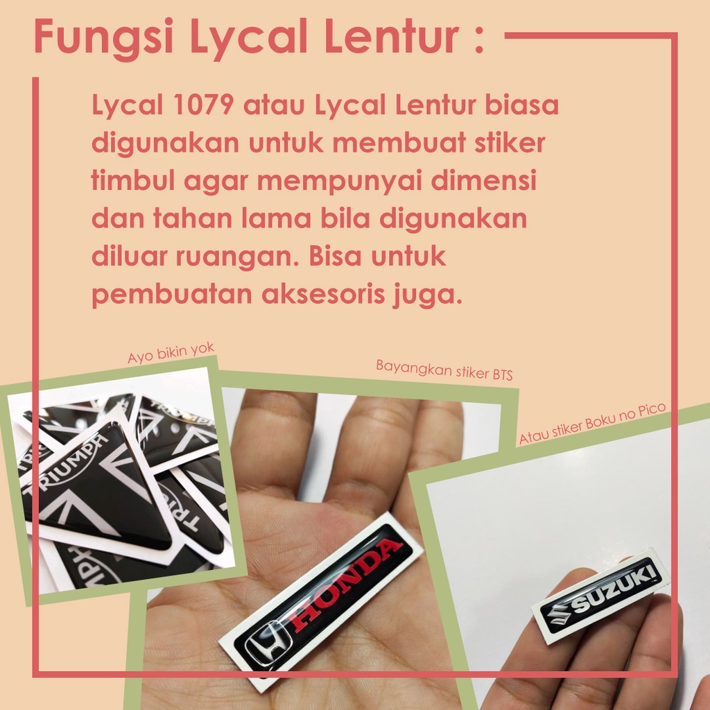 Resin Lycal Lentur 1079 300 Gram