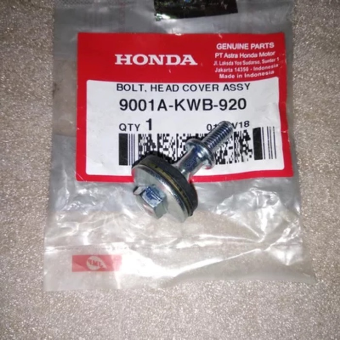 @#@#@#] Bolt Head Cover Assy 9001A-KWB-920 Baut Tutup Klep Baut Tutup kop