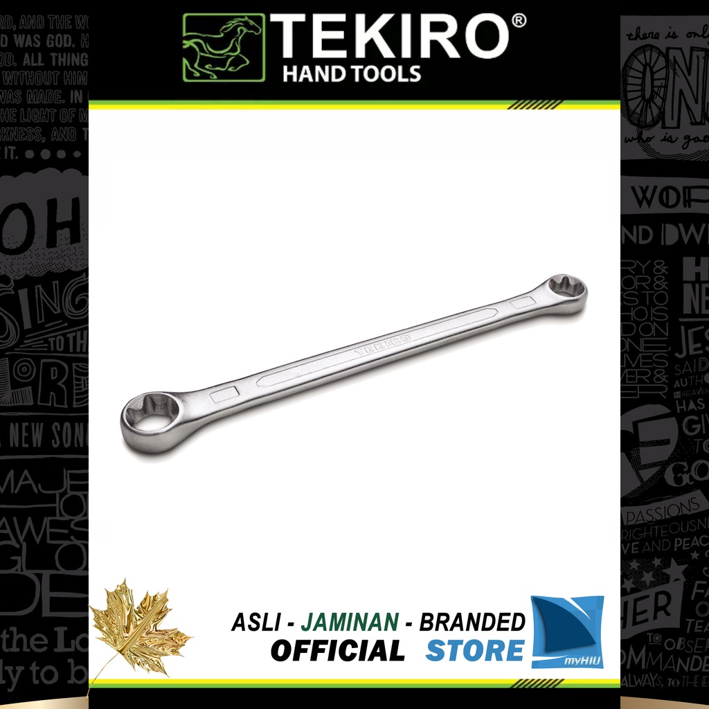 Kunci Ring Bintang 6 mm ~ 24 mm / Star Wrench Spanner TEKIRO