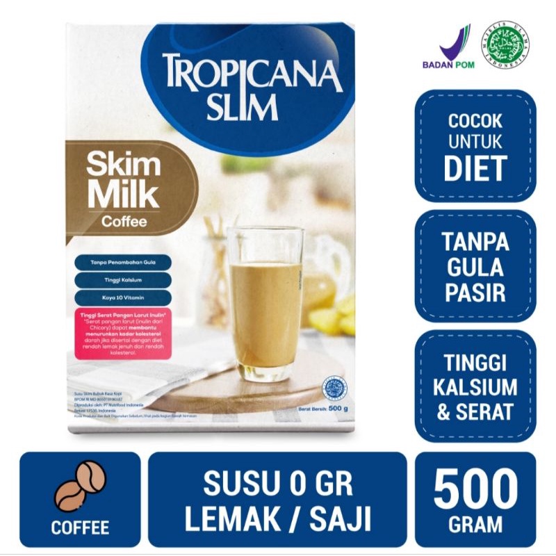 

Tropicana Slim Skim Milk Coffee 500gr