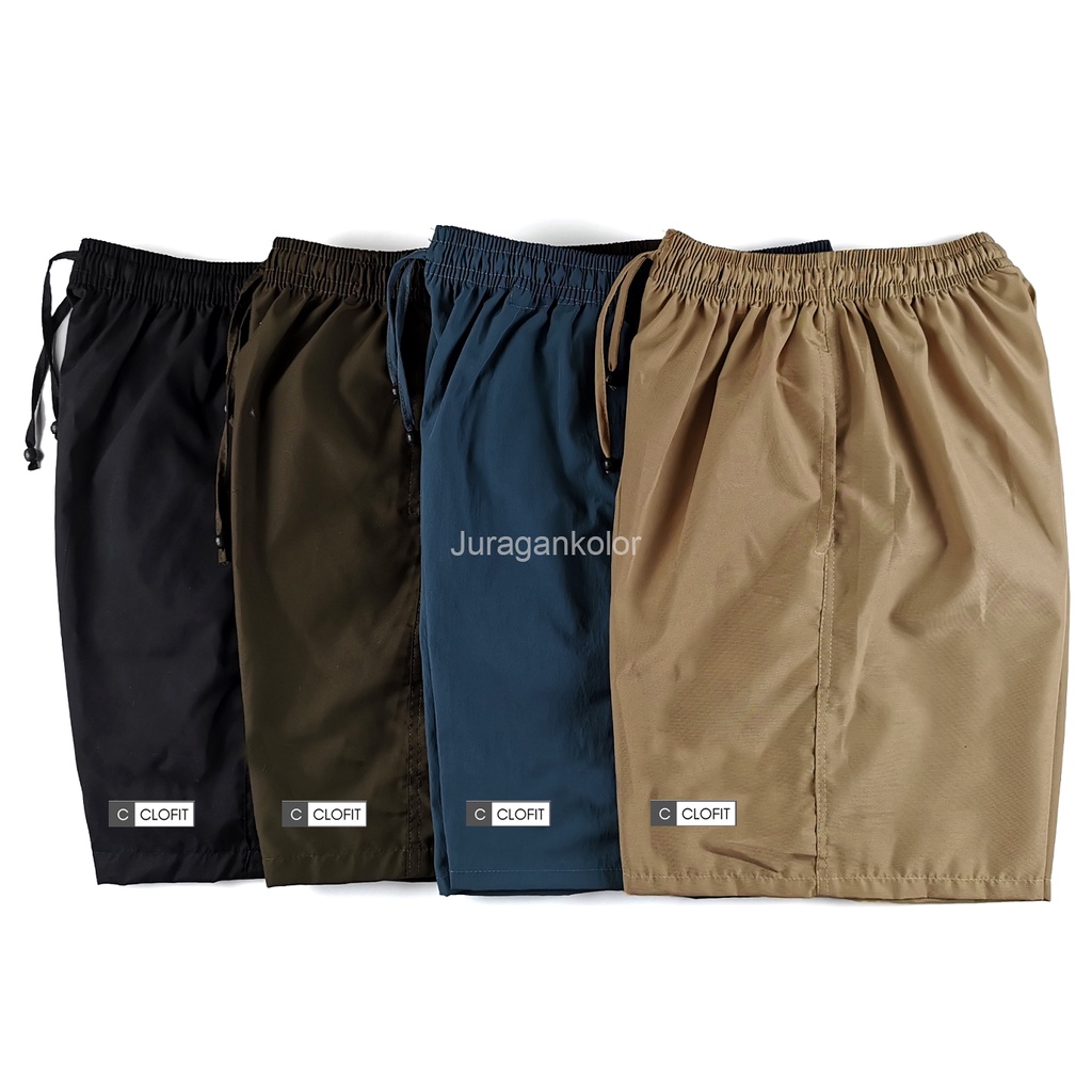 Celana Pendek Pria Boxer Clofit Kolor Cowok Santai Dalaman Kolor Polos