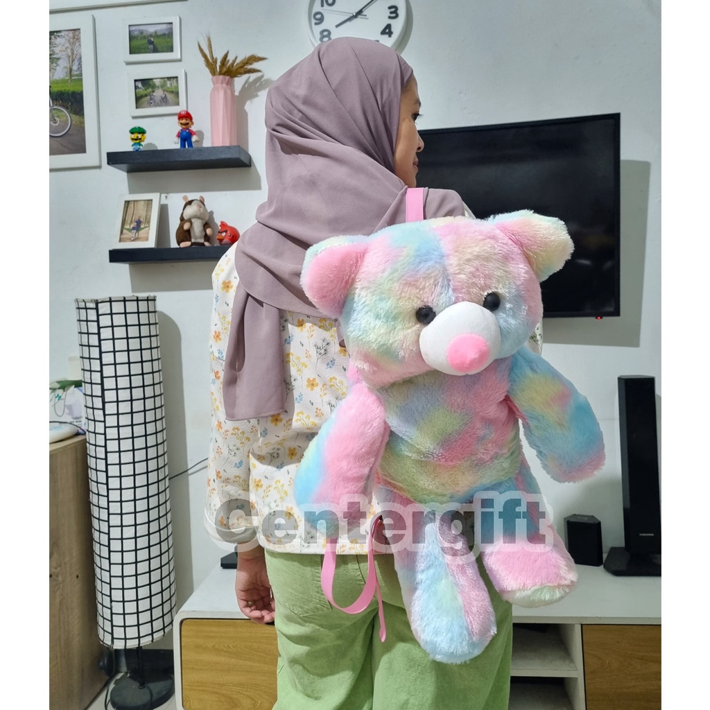 Tas Boneka Teddy Bear Lucu Tas Ransel Beruang Anak