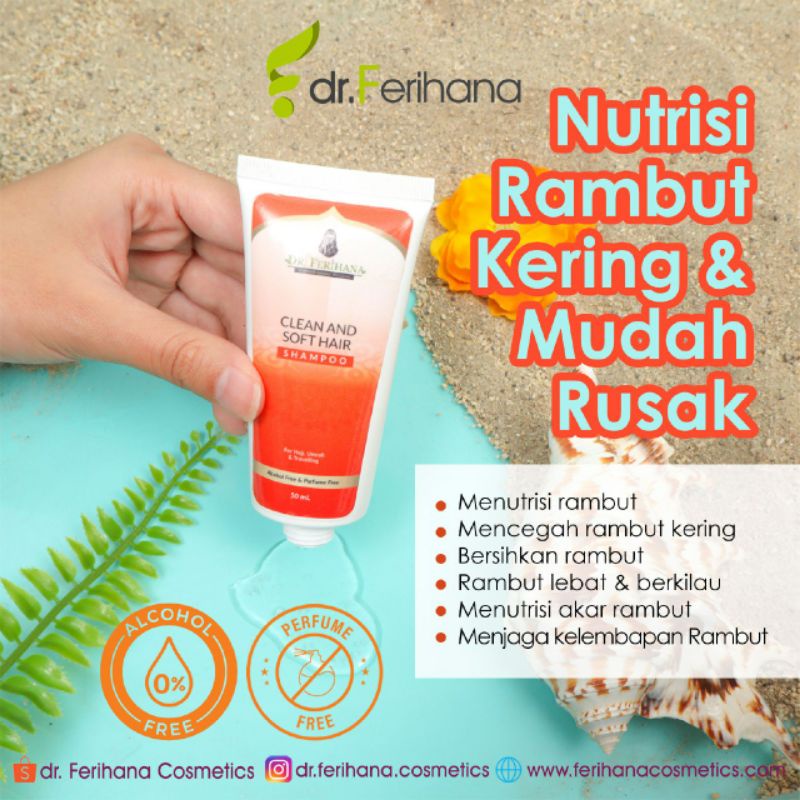 Dr. Ferihana Paket for Hajj, Umroh, Travelling (Suncare Lotion &amp; Soothing Facial Wash &amp; Skin Moisturizer &amp; Clean and Soft Hair Shampoo &amp; Soft Gel Body Cleanser) Perawatan Kecantikan Original BPOM