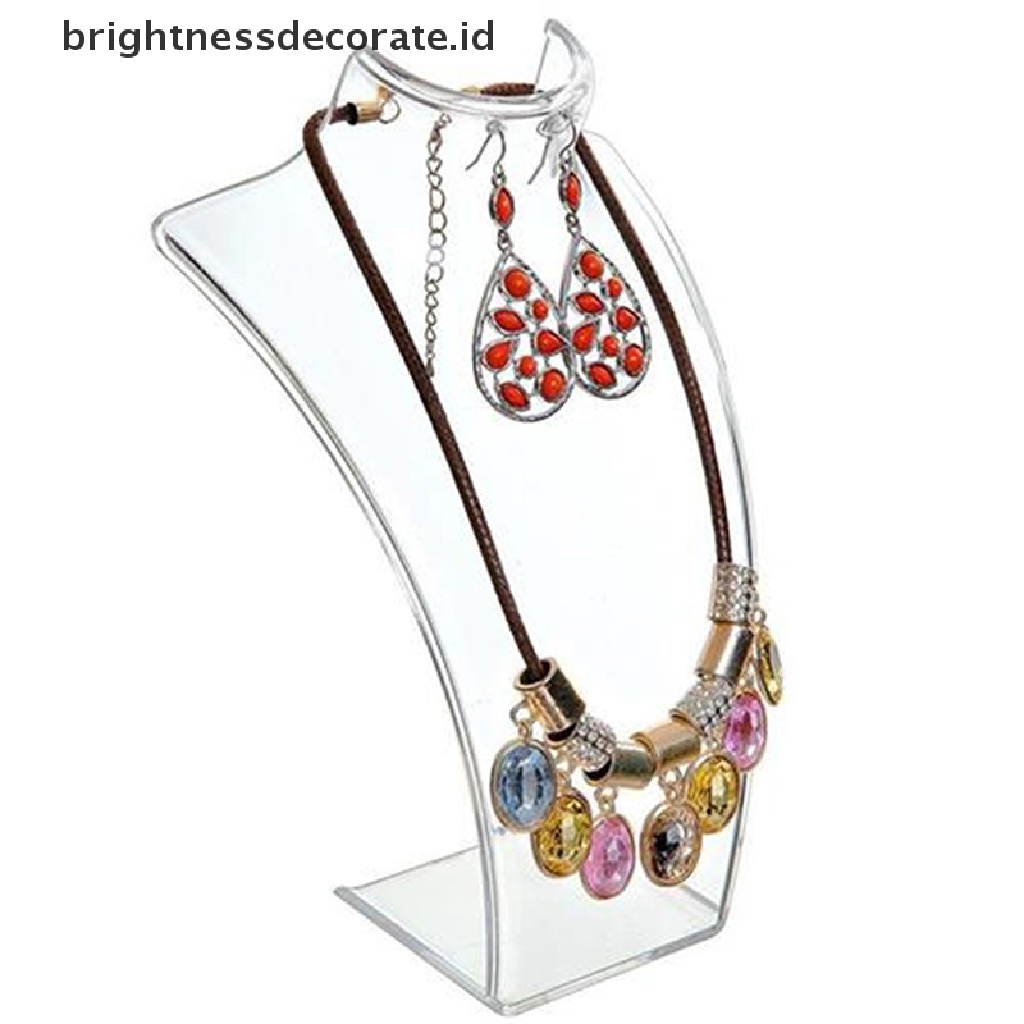 [Birth] Display Perhiasan Fashion Model Kalung Manekin Liontin Anting Mandi Berdiri [ID]