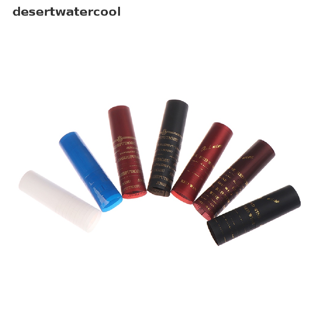 Deid 10Pcs PVC Heat Shrink Tutup Barware Aksesoris Seduh Botol Wine Seal Cover Martijn