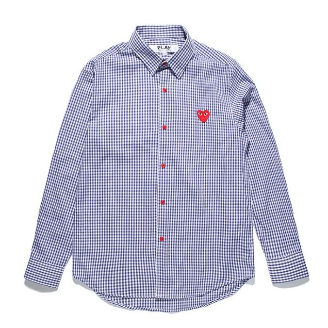 DISKON KEMEJA CDG PLAY COMME DES GARCONS GRADE AUTHENTIC 1:1 K11