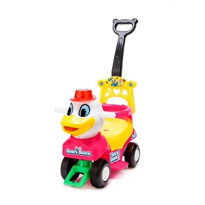 Mainan Anak Mobil Mobilan Duduk Dorong Bebek Duck Qq 623 - Shp Toys Terpercaya
