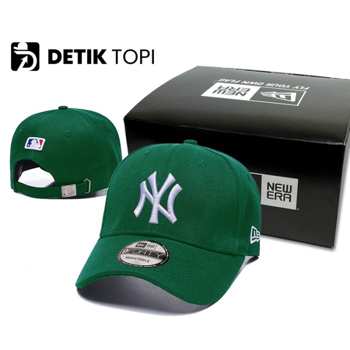 Topi Topi Ny New York Yankees Hijau Green Premium Branded Baseball Cap