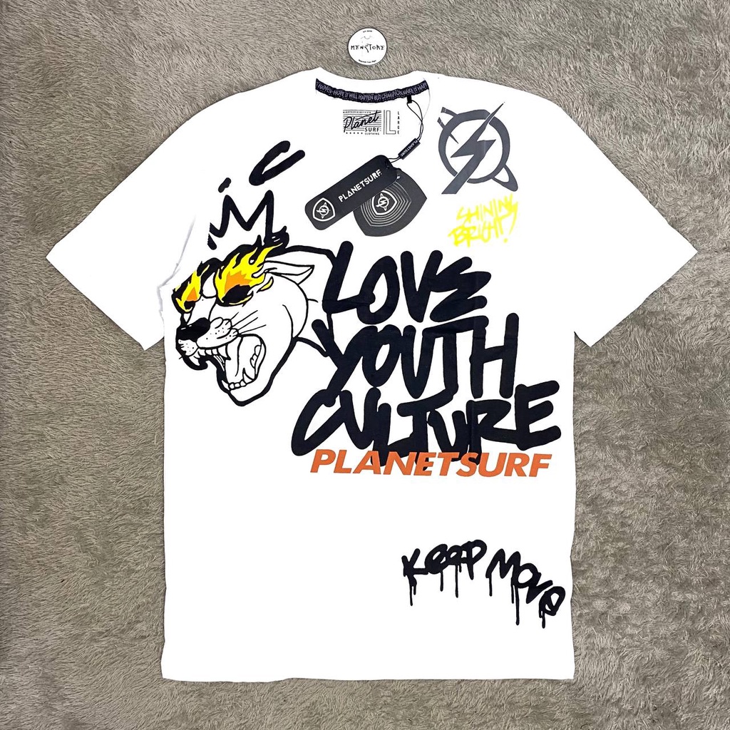 Kaos Cowok Surfing Mirror Like Original Planet / Kaos Distro Kualitas Premium MZ-EE013