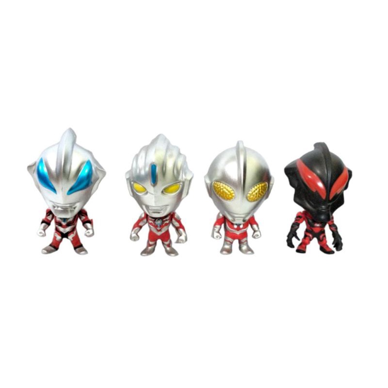 Mainan Figure Egg Ultraman Zero Belial Ultramen Surprise Miniatur topper Pajangan Murah