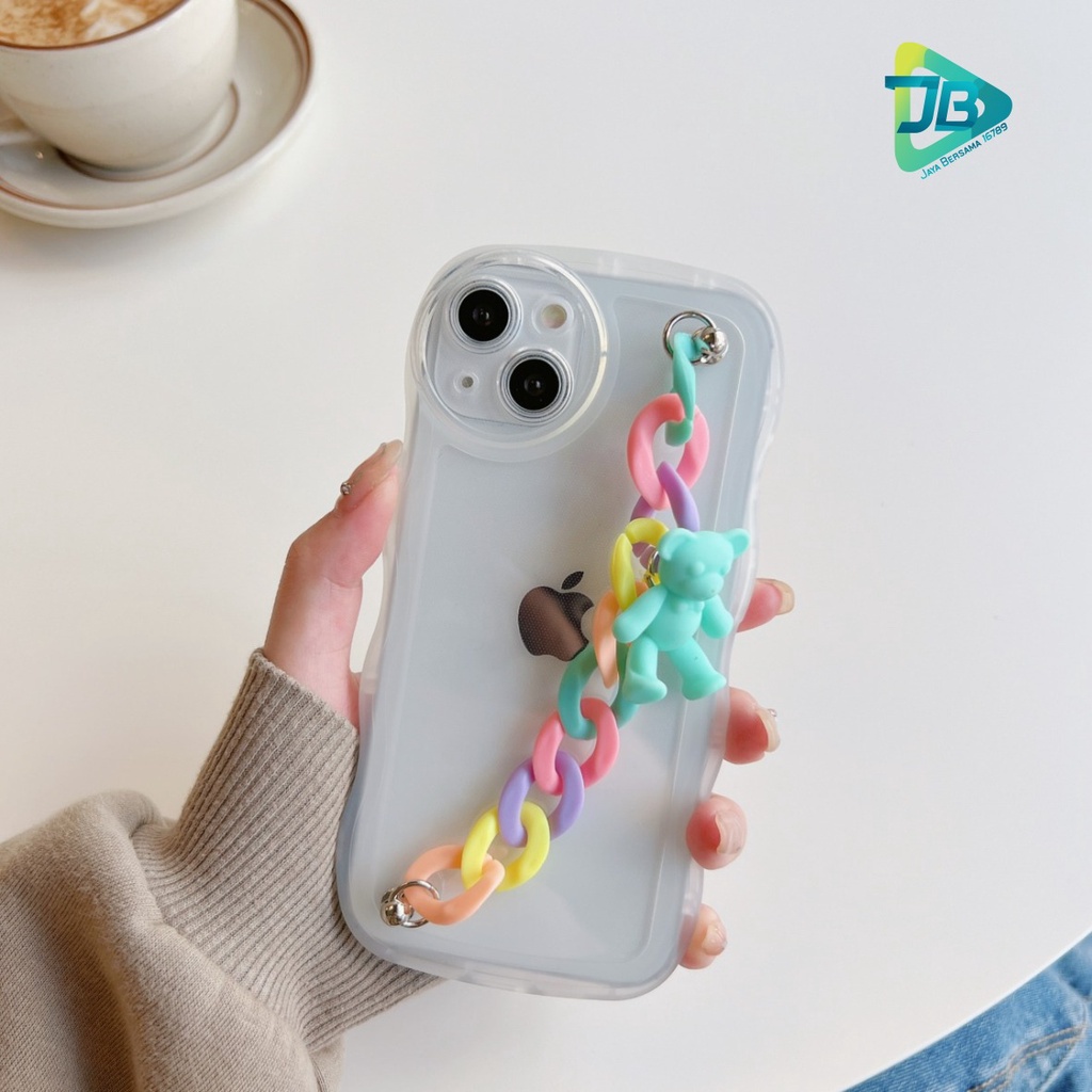 GC01 SOFTCASE GELOMBANG WAVE CLEAR RANTAI FOR OPPO A71 A74 A95 F19 A83 F1S A59 F5 YOUTH F7 F11 PRO RENO 4 4F 5 5F A94 F19 PRO 6 7 7Z A96 8 5G JB6953