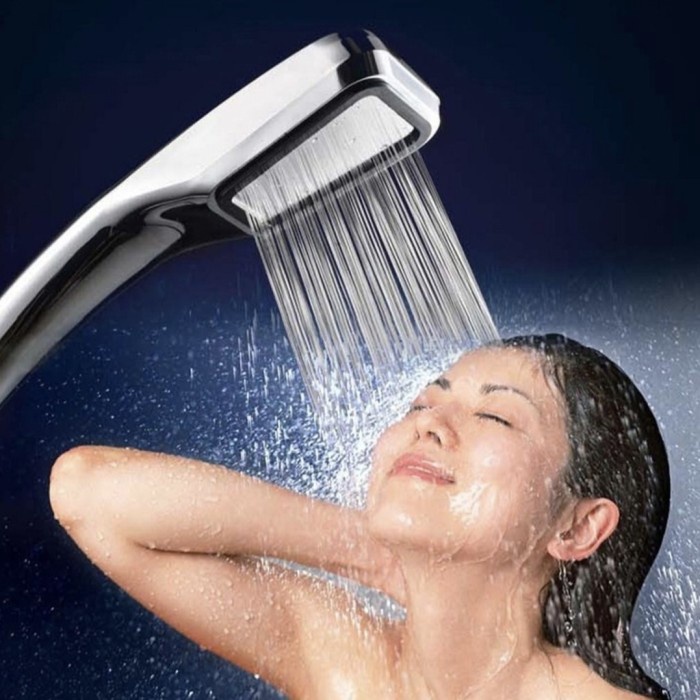 Kepala Shower Mandi 300 Lubang Head Pancuran Tekanan Tinggi Hemat Air