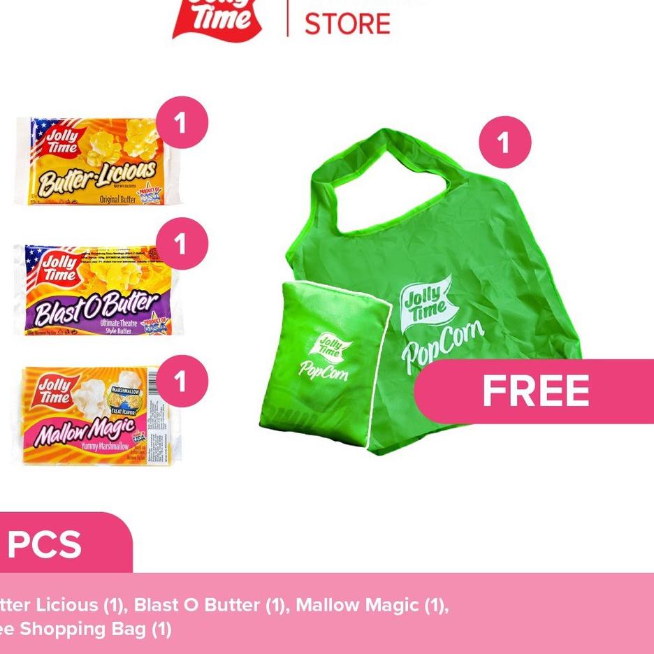 

Id6c6Bq Jolly Time Microwave Popcorn - Paket Licious Butter Mallow