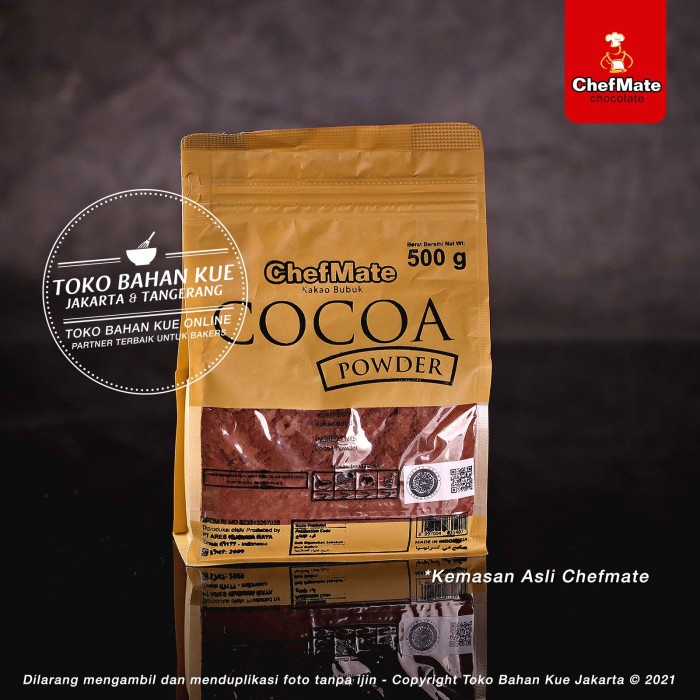 

Chefmate Cokelat Bubuk Premium 500Gr Red Cocoa Powder Purecocoa Coklat