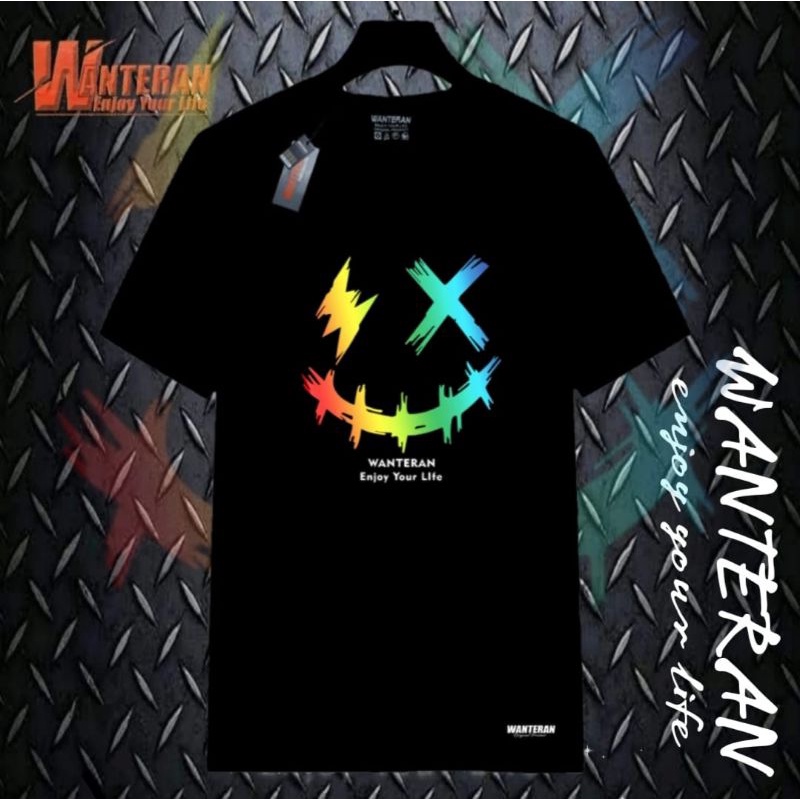 Kaos Distro Bandung Original Voltker Murah / Baju Pria Distro