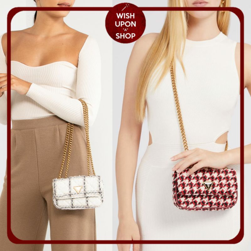 GSS Cessily New Mini Xbody Bag / Tweed - Quilted