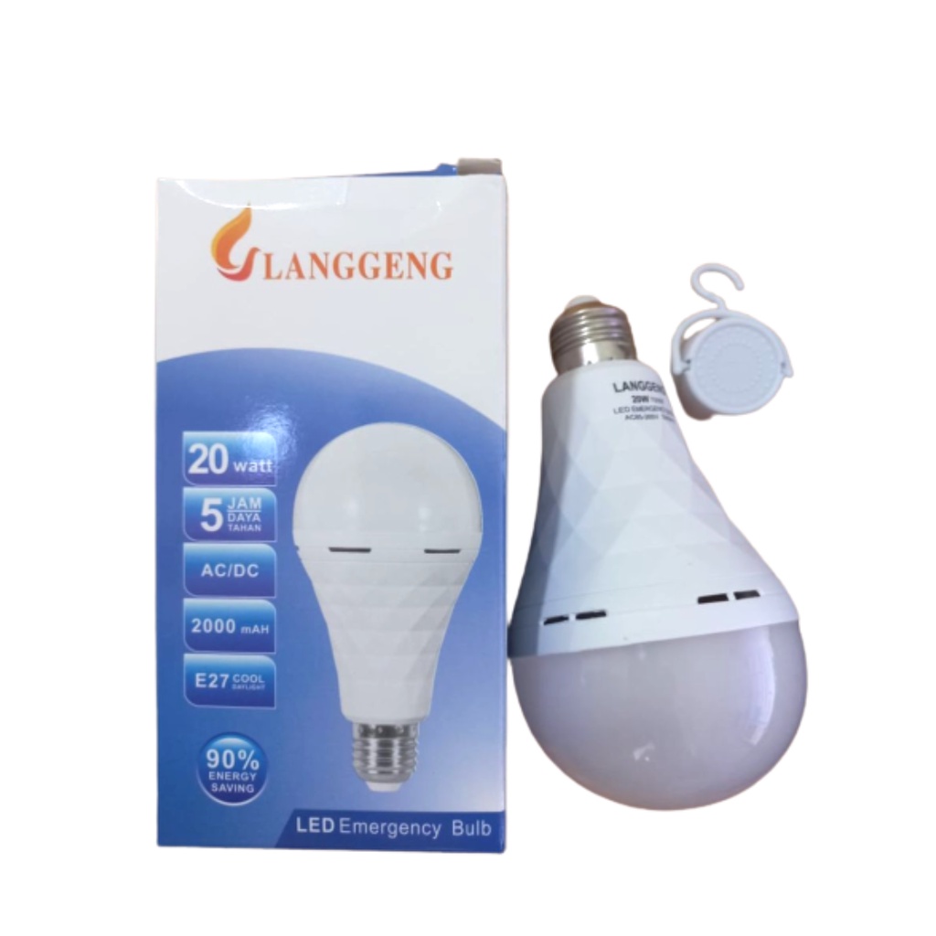 LAMPU EMERGENCY 20w LANGGENG LAMPU DARURAT LAMPU MAGIC NYALA OTOMATIS