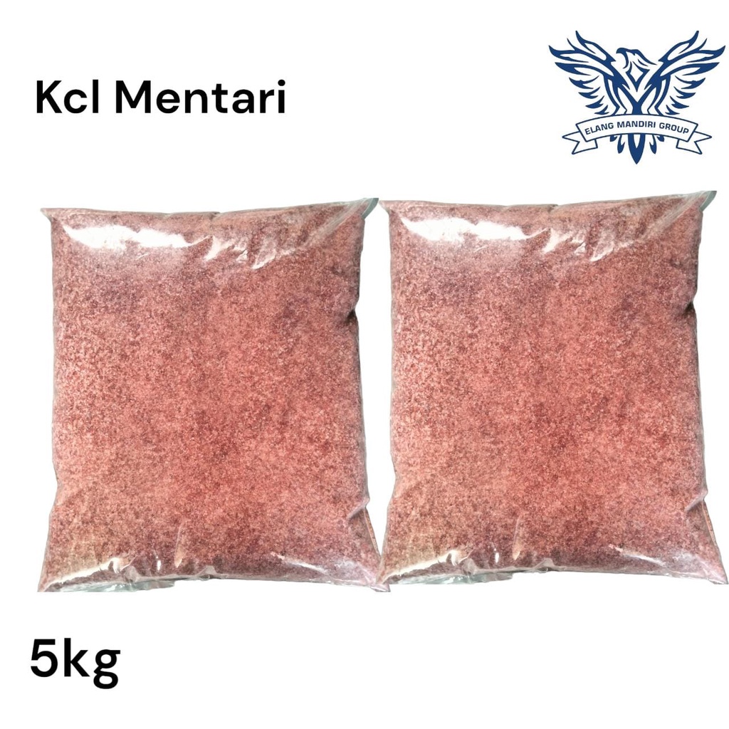 Repack 5 kg Pupuk KCL MENTARI Kandungan K2O 60% KCL KUJANG