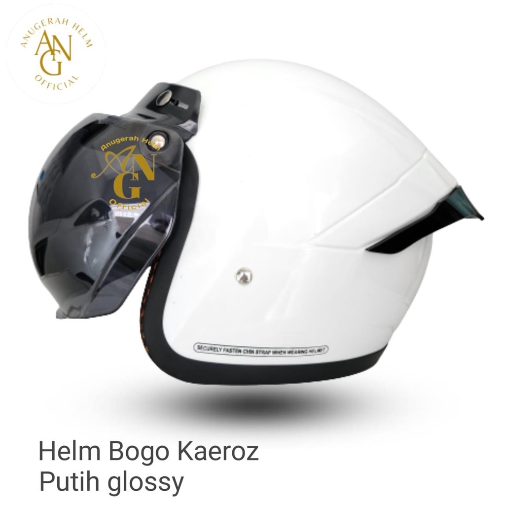 Helm Bogo spoiler polos kaca bogo TERBARU