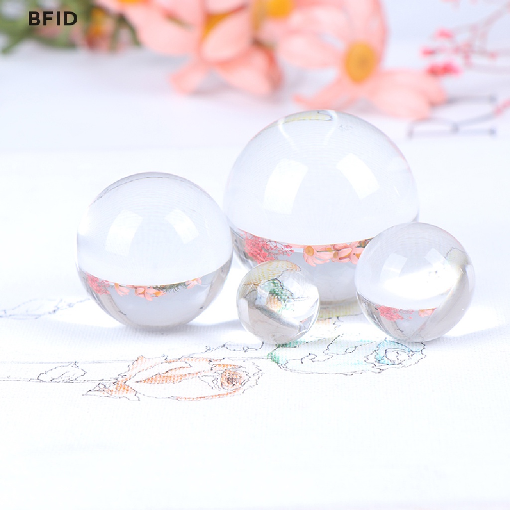 [BFID] 1pc Bola Kristal Bening Healing Sphere Properti Fotografi Dekorasi Rumah [ID]