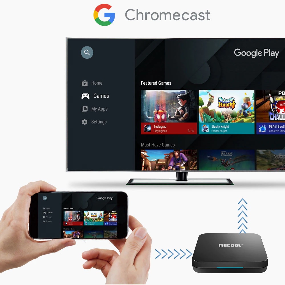 MECOOL KM9 PRO CLASSIC - 4K Android TV Box - Google Certified